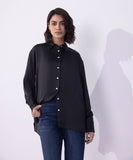 Sapphire Satin Button Through Shirt WTOPS25V2058 Online Shopping