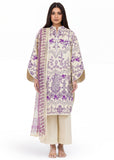 Ethnic Haze - 3 Pc  (WU3PPBS26LI2M50) Bonanza Brand Original Fabrics