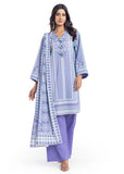 Ethnic Haze - 3 Pc  (WU3PPBS26LI2M50) Bonanza Brand Original Fabrics