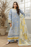 Embroidered Shirt Shalwar Dupatta - 4041 Zellbury Brand Original Fabrics
