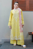 Embroidered Shirt Shalwar Dupatta - 4056 Zellbury Brand Original Fabrics