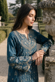 Embroidered Shirt Shalwar Dupatta - 4061 Zellbury Brand Original Fabrics