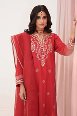 Zellbury Embroidered Shirt Shalwar Dupatta - 0358 Online Shopping