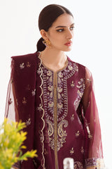 Zellbury Embroidered Shirt Shalwar Dupatta - 0298 Online Shopping