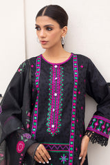 Zellbury Embroidered Shirt Shalwar Dupatta - 0366 Online Shopping