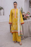 Zellburry Embroidered Shirt Shalwar Dupatta - 1111 Online Shopping