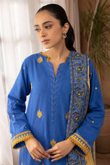 Zellbury Embroidered Shirt Shalwar Dupatta - 1121 Online Shopping