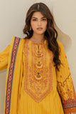 Zellburry Embroidered Shirt Shalwar Dupatta - 1244 Online Shopping