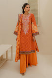 Zellburry Embroidered Shirt Shalwar Dupatta - 1245 Online Shopping