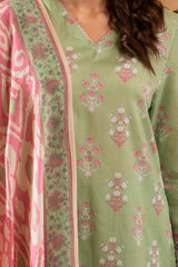 Zellburry Shirt Shalwar Dupatta - 1636 Online Shopping