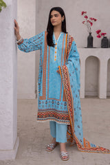 Zellburry Shirt Shalwar Dupatta 1638 Online Shopping