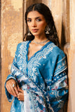 Zellburry Embroidered Shirt Shalwar Dupatta - 0832 Online Shopping