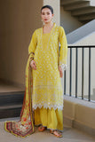 Embroidered Shirt Shalwar Dupatta - 4087 Zellbury Brand Original Fabrics