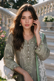 Embroidered Shirt Shalwar Dupatta - 4108 Zellbury Brand Original Fabrics