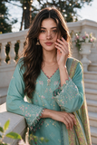 Embroidered Shirt Shalwar Dupatta - 4112 Zellbury Brand Original Fabrics