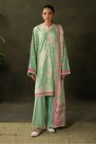 Zellbury Embroidered Shirt Shalwar Dupatta - 0224 Online Shopping