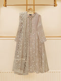 Agha Noor 3 Piece - Pure Cotton Net Embroidered Frock S109521 Online Shopping