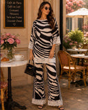 D6 - Zebra Noir Saadia Asad Brand Original Fabrics