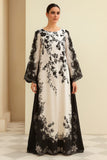 Saadia Asad D5-Black-White Online Shopping