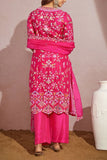 Aneesh Agarwaal Pret Fushcia pink kurta and palazzos Online Shopping