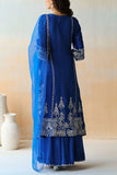 Aman Takyar Blue embroidered kurta and sharara set Online Shopping