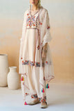 Aman Takyar Ivory embroidered kurta set Online Shopping