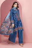 Khaadi Jacquard | Printed | Fabrics 3 Piece BCO240304 Navy Online Shopping