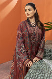 Khaadi Cotton Satin | Embroidered | Fabrics 3 Piece BCS240103 Red Online Shopping