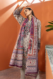 Khaadi Cotton Satin | Embroidered | Fabrics 3 Piece BCS240105 L Grey Online Shopping