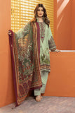 Khaadi Cotton Satin | Embroidered | Fabrics 3 Piece BCS240106 L Green Online Shopping