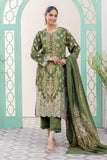 Khaadi Cotton Satin | BCS240207 Olive Online Shopping