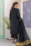 Khaadi Dull Raw Silk | BDS240203 Black Online Shopping