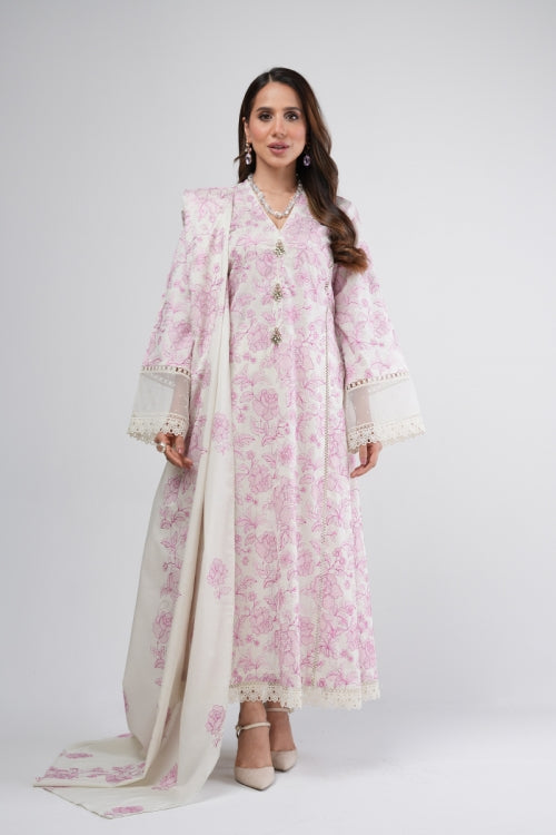 Bareeze Zahra Range BNL2402 L Beige Online Shopping