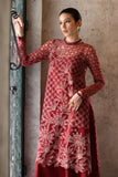 Bareeze Blossom Cut Work-Red Online Shopping