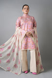 Bareeze Ikat-01-L.Beige Online Shopping