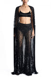 Rohit Gandhi + Rahul Khanna Black embellished sharara set Online Shopping