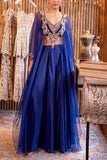 Ridhima Bhasin Blue embellished kurta set Online Shopping