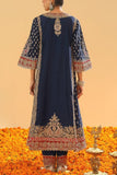 Sheetal Batra Deep blue kiran dori embroidered kurta set Online Shopping