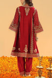 Sheetal Batra Deep red zardozi embroidery kurta set Online Shopping