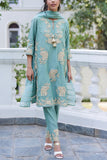 Summer by Priyanka Gupta Fall green elephant embroidered kurta set Online Shopping