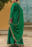 Niti Bothra Green floral embroidery sharara set Online Shopping