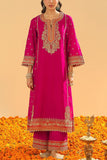 Sheetal Batra Hot pink dabka embroidered kurta set Online Shopping