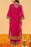 Sheetal Batra Hot pink dabka embroidered kurta set Online Shopping