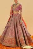 Sheetal Batra Hot pink sitaara embroidered lehenga set Online Shopping