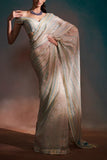 Anjali Kanwar Ivory embellished sari set Online Shopping