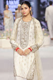 Payal Singhal Ivory embroidered brocade kurta set Online Shopping