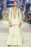 Payal Singhal Ivory embroidered kurta sharara set Online Shopping