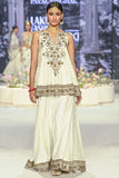 Payal Singhal Ivory floral embroidered mukaish sharara set Online Shopping