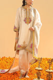 Sheetal Batra Ivory kiran dori embroidered kurta set Online Shopping