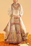 Sheetal Batra Ivory sitaraa embroidery sharara set Online Shopping